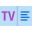 licencia de television icon
