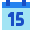 Calendar 15 icon