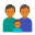 Family Two Man Skin Type 4 icon