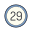 29 Circle icon