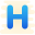 H icon