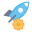 Flying Rocket icon