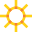 Sun icon