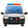 coche de policía que se aproxima icon