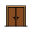 Double Wooden Door icon