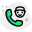 Logistic department help desk phone service availability icon