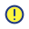 Circular Shaped Exclamation Mark icon