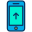 Old Smartphone Upload icon