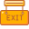 Exit Sign icon