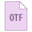 OTF icon