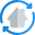 Refresh homepage internet connected Browser isolated on a white background icon