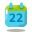Calendar 22 icon