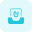 Mailbox file attachment icon