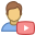 youtubeur icon