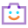 顔のカメラアイコン icon