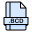 extension-de-fichier-bcd-cad-externe-creatype-filed-outline-colourcreatype icon