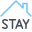 Stay-Home-Schild icon