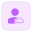 Cloud Computing user profile for job website icon