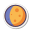 Lune gibbeuse croissante icon