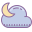 Leichter Regen Nacht icon
