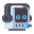 El robot retro icon