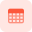 Formulae table with row and column cells icon