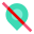 Marker off icon