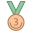 Medalha de terceiro lugar icon
