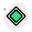 Priority with square shape isolated on a white background icon
