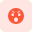 Angry expression with open mouth chat emoticon icon