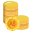 Dollar argent icon