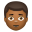 Man Medium Dark Skin Tone icon