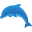Delphin-Emoji icon