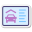 Carte d'assurance automobile icon