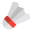 Badminton shuttlecock for indoor sports play practice icon