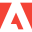 Adobe an american multinational computer software company icon