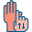 Fingers icon