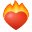 cuore in fiamme-emoji icon