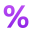 Percentage icon