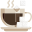Café caliente icon