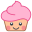 Petit gâteau kawaii icon