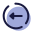 Links eingekreist icon