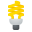 Bombilla espiral icon