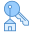 Wohnungsschlüssel icon