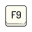 Клавиша F9 icon