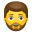 Hombre barba icon