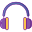 Casque audio icon