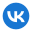 VK в круге icon