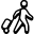 Пассажир с багажом icon