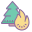 incendio forestal icon